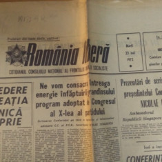 Ziarul România Liberă, Anul 30, Nr.8577, 23 mai 1972 - Ceaușescu, Tehnică, Desen