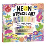 Neon Stencil Art: 6