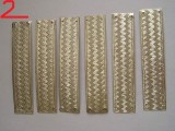 S S10 - Grade militare - metalice argintiu - comunism - plutonier adjutant