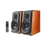 BOXE EDIFIER 2.0, RMS: 120W (2 x 25W, 2 x 35W), bluetooth, wireless, telecomanda wireless, volum, bass, treble, coaxial, optic, brown, &quot;S1000W-BR&quot; (ti