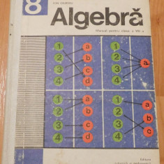 Algebra, manual pentru clasa a VIII-a de Ivanca Olivotto