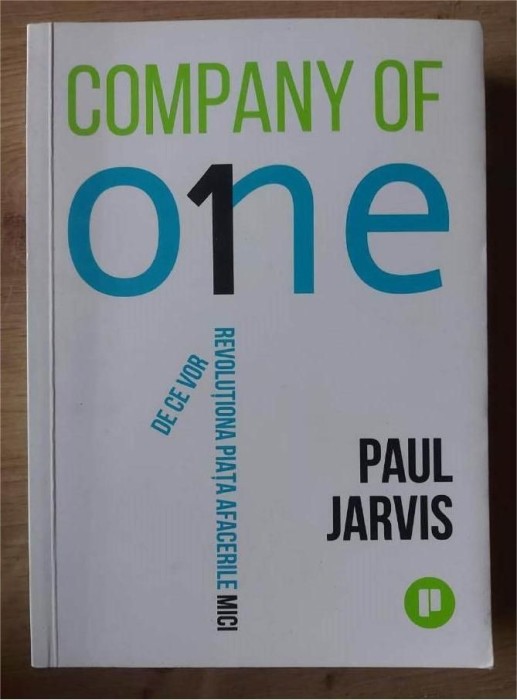Company of one- Paul Jarvis