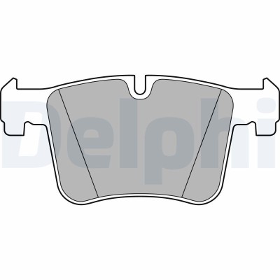 DELPHI LP2234 set placute frana,frana disc foto