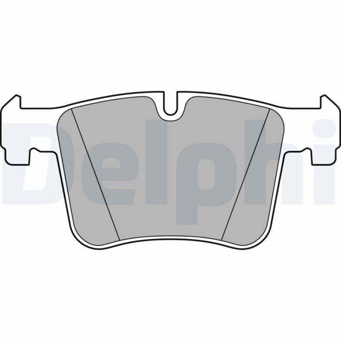 DELPHI LP2234 set placute frana,frana disc