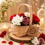 Buchet Trandafiri Rosii Sapun Cadou Fantastic Flori 15x13x7cm