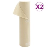 Cumpara ieftin Husă de fleece pentru plante, 2 role, 70 g/m&sup2;, 50x1,6 m
