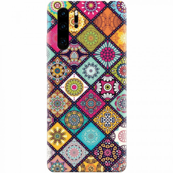 Husa silicon pentru Huawei P30 Pro, Mandala Pattern