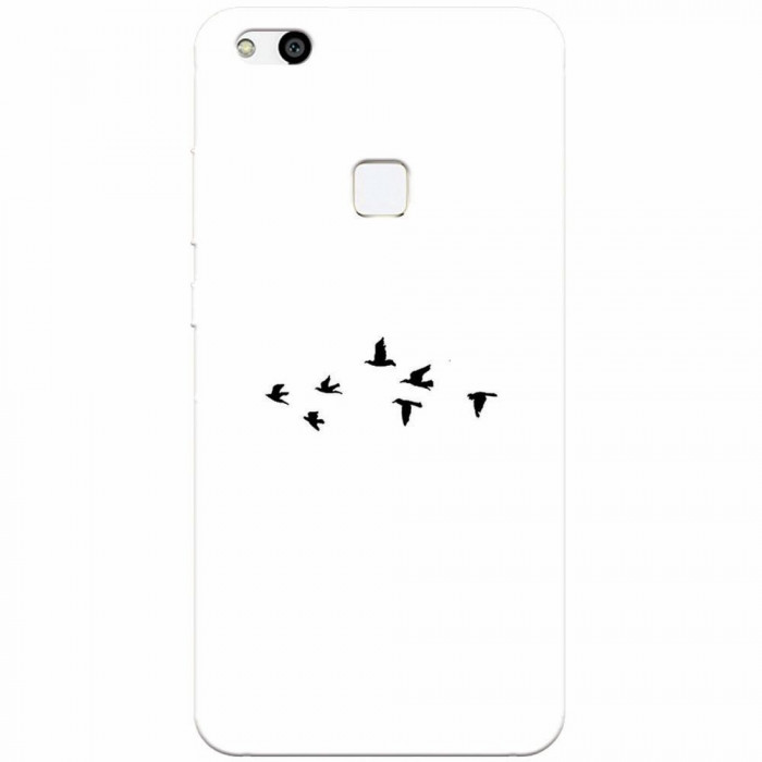 Husa silicon pentru Huawei P10 Lite, Birds