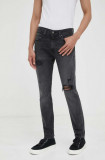 Levi&#039;s jeansi 512 SLIM TAPER barbati, culoarea gri