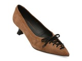 Pantofi eleganti EPICA maro, H6282, din piele intoarsa