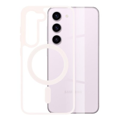 Husa pentru Samsung Galaxy S23 - Techsuit MagSafe Pro - Nude Pink foto