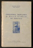 Rara DRESAJ CANIN Cresterea Ingrijirea Bolile Cainelui de Serviciu 304 pag 100 ilustratii Tiraj mic De UZ INTERN Militar 1959 Ed Militara Caine ARMATA