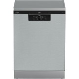 Masina de spalat vase independenta Beko BDFN26530X, 15 seturi, 6 programe, Child Lock, Pearl Inox, Clasa D