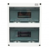Tablou electric aplicat 2 randuri, 24 module, IP65, 420x295x130mm