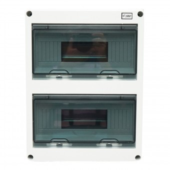 Tablou electric aplicat 2 randuri, 24 module, IP65, 420x295x130mm foto