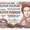Insulele Falkland 20 Pounds 2011 P-19 UNC