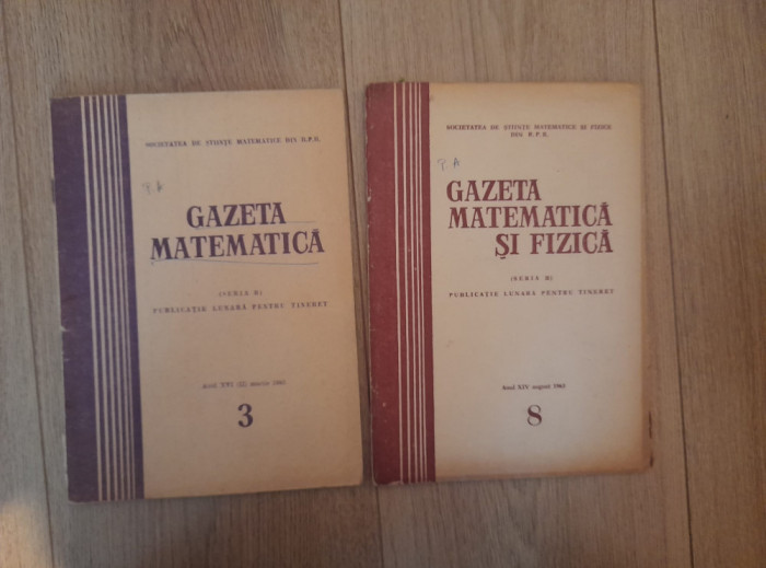 Gazeta matematica 1963