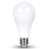Bec E27 230V 17W LED 3000K V-tac alb cald