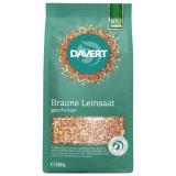 Seminte de in maro zdrobite bio Davert, 200g, fara gluten, vegan