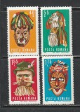 Romania 1969 - #714 Masti Folclorice 4v MNH
