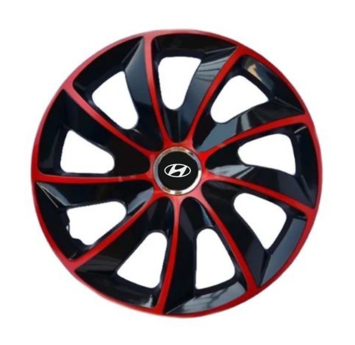 Set 4 capace roti Extra Stig Red R17 pentru gama auto Hyundai