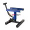 Stander (suport) moto central Cross / Enduro heavy duty albastru