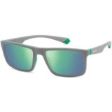 Cumpara ieftin Ochelari De Soare Polaroid Pld 2134/s 3u5/5z, 56mm, Gri-verde