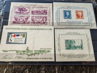 Lot colite nestampilate Statele Unite, SUA, perioada 1930-1950, MNH foto