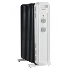 Calorifer electric cu ulei Heinner, 11 elementi, 2500 W, 3 setari de temperatura, Termostat ajustabil