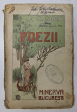 POEZII de G. SION - BUCURESTI, 1915 * COPERTA ORIGINALA BROSATA , URME DE UZURA