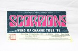 Bilet concert Scorpions Wind of Change Tour concert ticket 1991 Koln #4120 - vintage