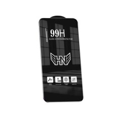 Folie ecran 99H 3D pentru Honor 70 Lite / X6, Tempered Glass, Clear, Black frame