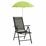Umbrele pentru scaun de camping, 2 buc., verde, 105 cm, vidaXL