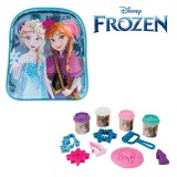 Plastilină Set Disney Frozen, 4 Recipiente, 5 Accesorii, Capacitate 200g, Multicolor