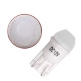 Set 2 becuri auto W5W/ T10-3D-Ceramic 12V-alb