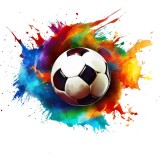 Sticker Auto, Mingie Fotbal, 27 cm, 12230ST-2