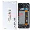 LCD+Touchscreen cu Rama Samsung Galaxy A13 4G / A135 BLACK Original Service Pack - Cod Flex M236