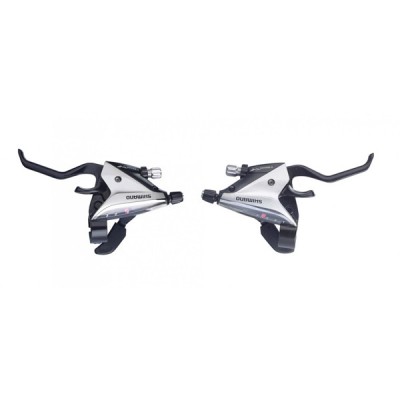 SET MANETA SCHIMBATOR/ FRANA SHIMANO ST-EF65-2A , 9X3 VIT. ,CABLU 2050/1800MM, O... Cod:ESTEF65P9A3S foto
