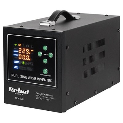 UPS CENTRALE TERMICE SINUS PUR 1000VA 700W 12V REBEL foto