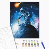 Set pictura pe numere - Flowers of the Universe | Brushme
