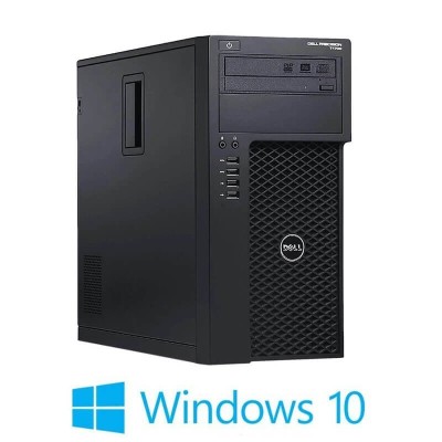 Workstation Dell Precision T1700, Quad Core i7-4770, 16GB, 256GB SSD, Win 10 Home foto