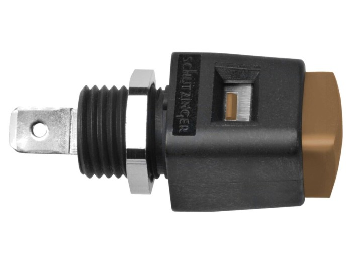 Clemă de laborator maro 70VDC 16A