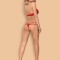 Set Sutien Si Chilotei Sexy, Rosu - S/M