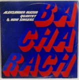 Aleksander Mazur Quartet &amp; Novi Singers &lrm;&ndash; Bacharach [ vinil, LP ] nm / vg+ Muza 1975 Polonia _ jazz