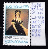 1976 Ziua marcii postale LP 927 MNH, Posta, Nestampilat