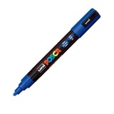Marker UNI PC-5M Posca, 1.8-2.5 mm,varf mediu,albastru