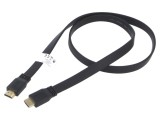 Cablu HDMI 2.0 1m negru PVC 28AWG