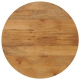 vidaXL Blat de masă rotund, &Oslash; 90x3,8 cm, lemn masiv de mango brut