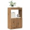 vidaXL Dulap inalt, stejar artizanal, 63x33x100 cm, lemn prelucrat