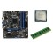 Placa de Baza Second Hand MSI B75MA-P45, Socket 1155, mATX, Shield, Cooler + Procesor Intel Core i3-3220 3.30GHz + 16GB DDR3